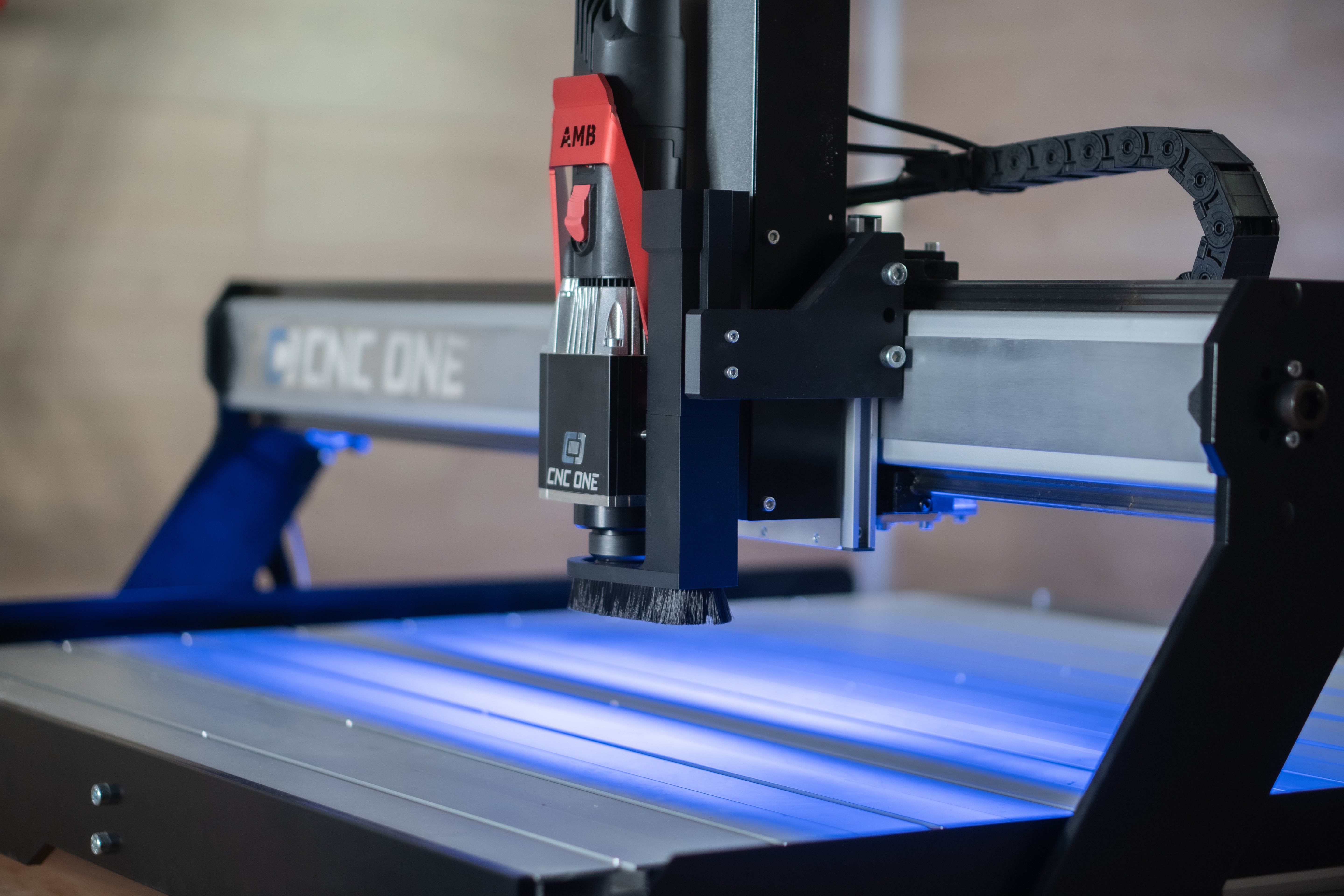 CNC ONE MAX Machine Router Side View