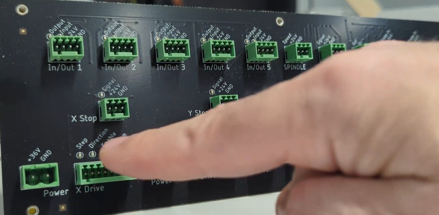 CNC ONE Schaltschrank Frontansicht